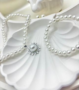 Eternal Halo Pearl Set