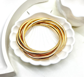 The Coiled Elegance Bangle