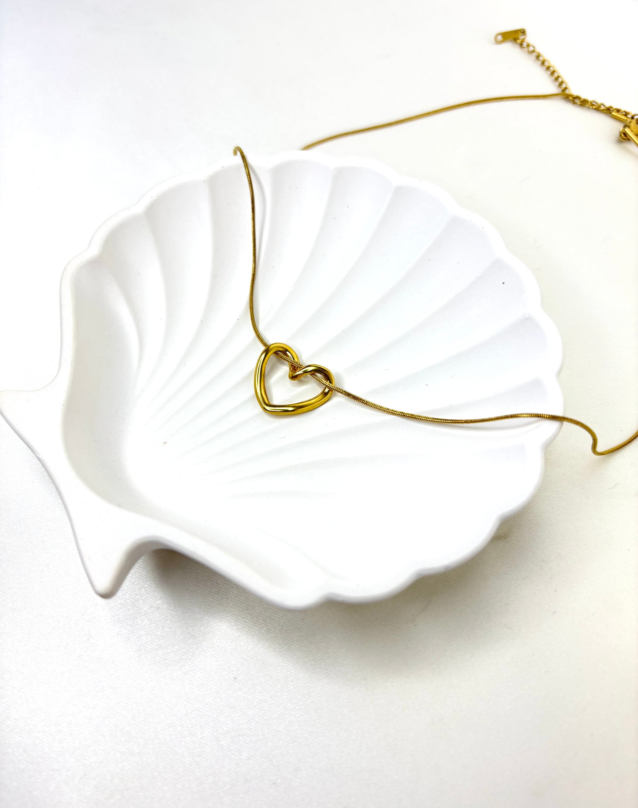 Fluid Heart Necklace