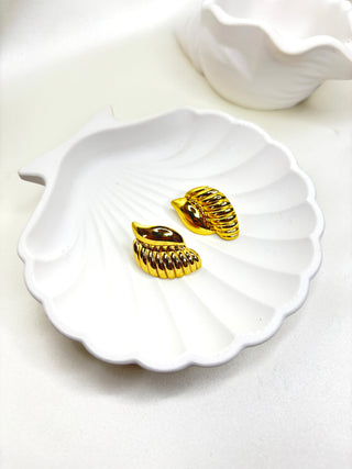 The Gilded Shell Studs