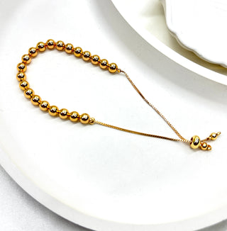 The Midas Bead Bolo Bracelet