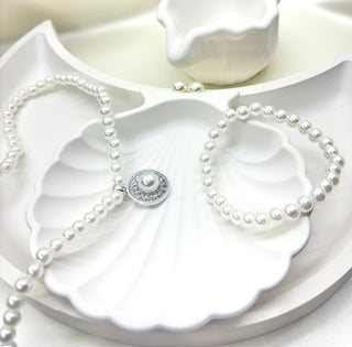 Timeless Grace Pearl Jewelry Set
