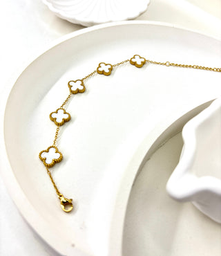 The Ivory Clover Charm