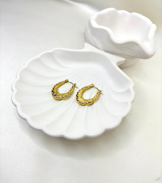 The Lunar Braid Hoops