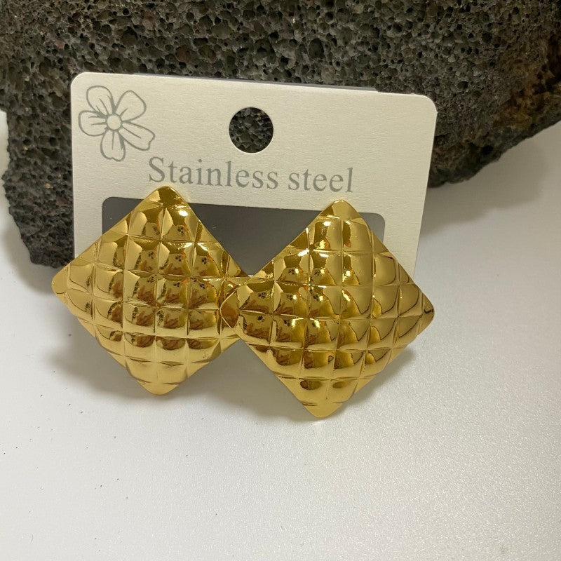 Minimalist Stainless Steel Jewelry Earrings