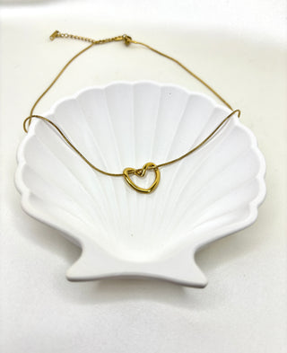 Fluid Heart Necklace