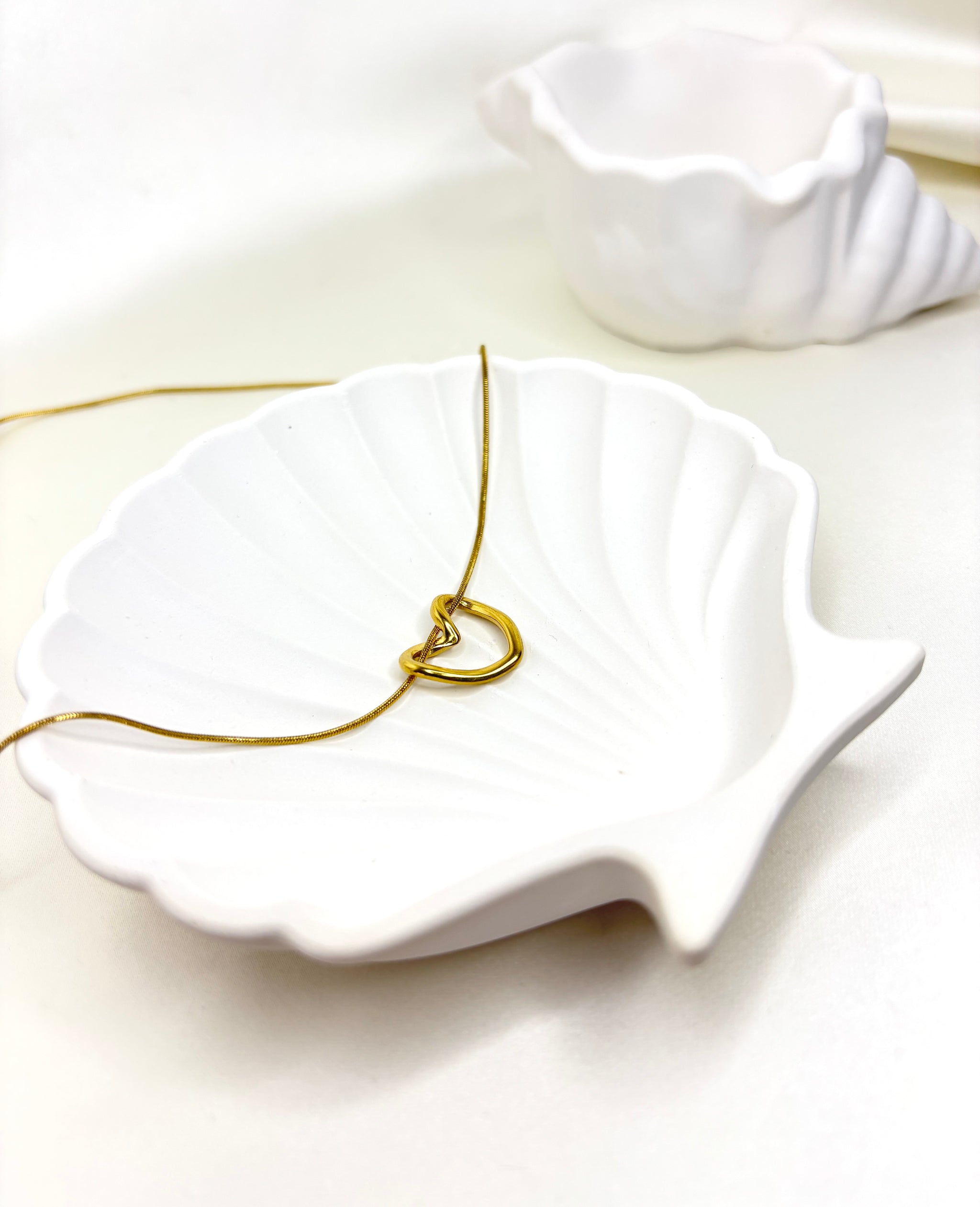 Fluid Heart Necklace