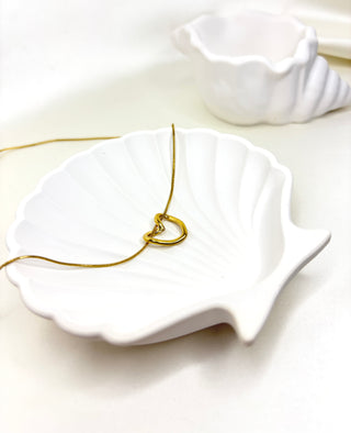 Fluid Heart Necklace