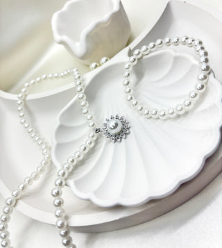 Eternal Halo Pearl Set