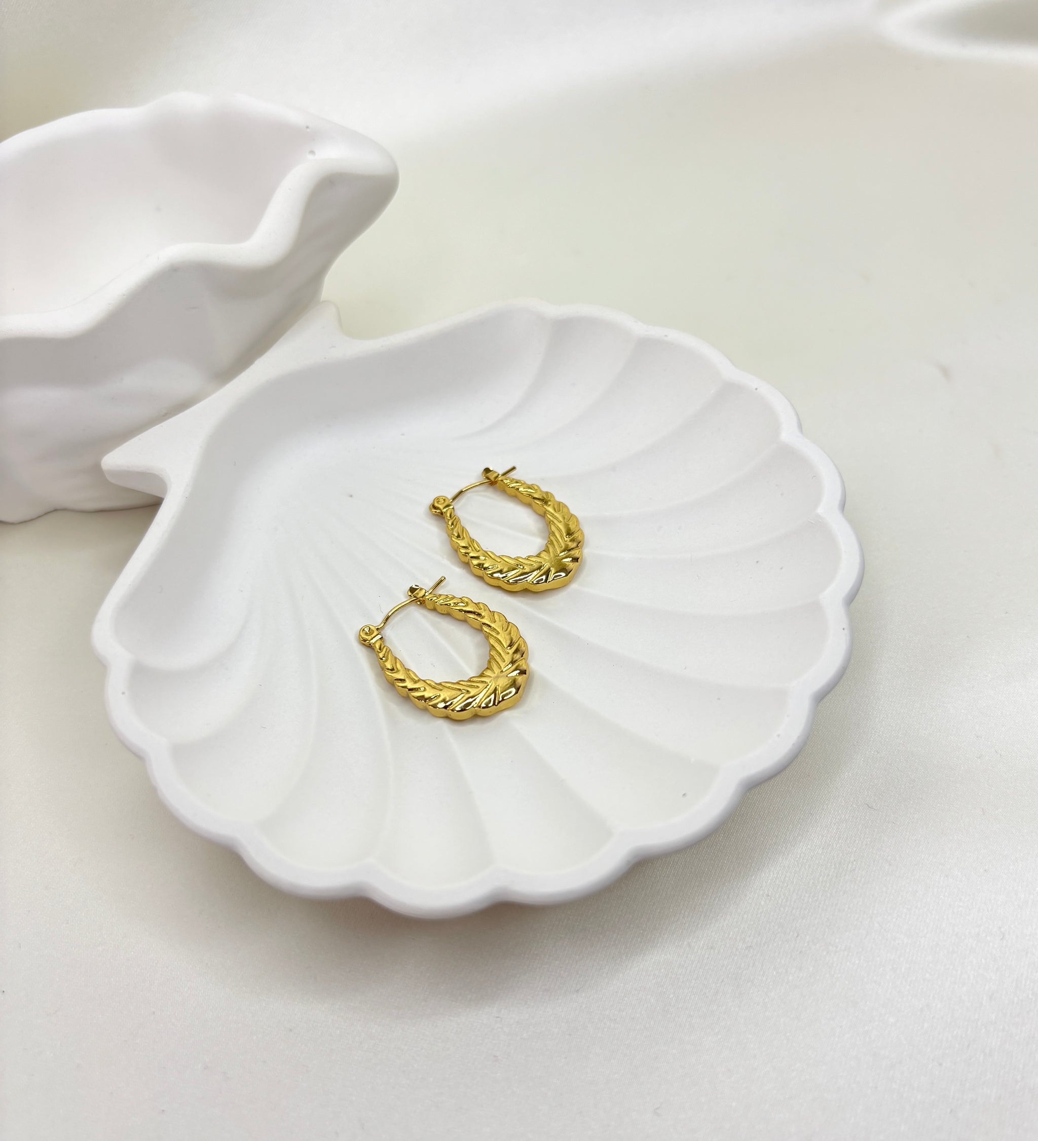 The Lunar Braid Hoops