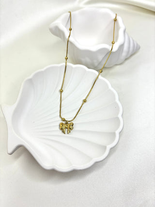 Petite Bow Necklace