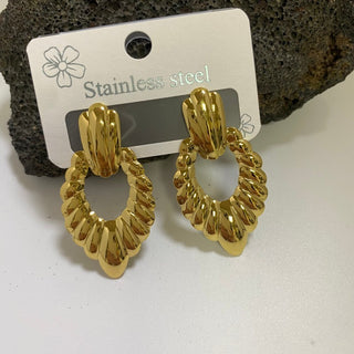 Minimalist Stainless Steel Jewelry Earrings